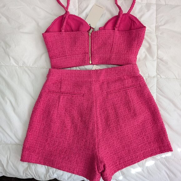 NWT - Alexa Tweed Shorts and Top - Picture 3 of 3